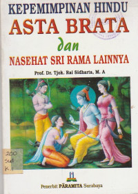 Image of Kepemimpina Hindu : Asta Brata dan Nasehat Sri Rama Lainnya
