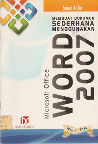 Image of Membuat Dokumen Sederhana Menggunakan Microsoft Office Word 2007