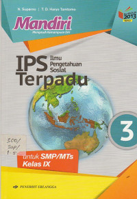 Image of IPS (ILMU PENGETAHUAN SOSIAL) TERPADU ;UNTUK SMP/MTs KELAS IX